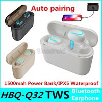 HBQ Q32 TWS Wireless Earphones Headset Ture Bluetooth 5. 0 He...
