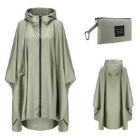 Poncho de pluie manteau de veste à capuchon pour adultes avec des poches étanches pluie engrenages imprimés pochette de rangement en correspondance imperméables taille plus léger XXL