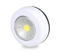 Przenośne 3W COB COB LED pod szafkami Światła Zasilana bateria Control Control Easy Install Salon Lampa ścienna Kuchnia