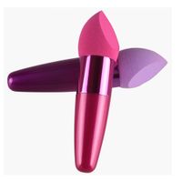4 Style 1pcs Foundation Powder Concealer Makeup Sponge Soft Cosmetics Beauty Esponja Maquiagem Lollipop Brush Random Color New