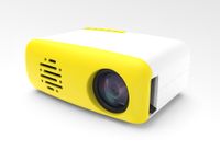 LED Mini Projektör 320 x 240 Ev Sineması Projektörü Destek 1080 P Taşınabilir HDMI USB Mini Projektör Media Player Çocuk Eğitim Projetor