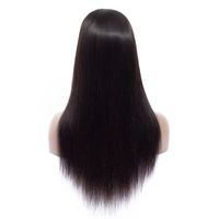 Brazilian Human Hair Wigs Virgin Straight Hair Middle Part 4...