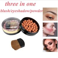 Luwhicey Blush Highlights och Shadows 3 i 1 Makeup Silhouette Nose Shadow Makeup 8 Färg Blush Makeup Powder
