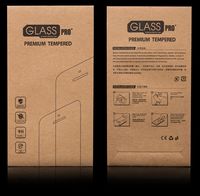 Kraftpapier Kleinpaket Packung Packung für gehärtetes Glas Displayschutzfolie für iPhone X XS XR Max 8 7 6 Plus Samsung S8 S9 Plus S7 Edge