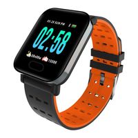 A6 Sports Running Band Sedentary Message SMS Reminder Smart Bracelete Heart Rate Monitor Calorie Tracker IP67 Pulseira À Prova de água