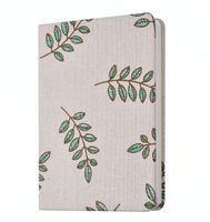 Novery Tissu Notebooks Design Fashion Design Trave Journal Réserver Vintage Floral Flower Tree Couverture Imprimer Couverture Notepads Classique Business Notepad