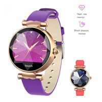 Smart Watch pour Android IOS Activité Téléphone Fitness Tracker Montres Santé Smartwatch avec fréquence cardiaque Convient aux femmes