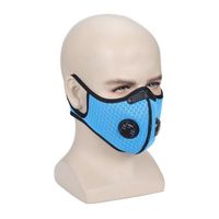 Máscara nuevo ciclo al aire libre de protección con filtro de carbón activado PM2.5 anti-polvo Deporte de Formación bici del camino Máscara XHH9-3024