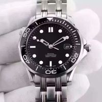 Luxus-Uhr-Qualitäts-Beruf 300 m James Bond 007 automatische mechanische Bewegung Uhren Edelstahlmens-Uhr-Armbanduhr