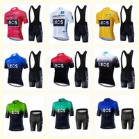 INEOS equipo de ciclo cortos de manga corta jersey conjuntos Nueva ropa de la bicicleta roupa ciclismo apretada sportwear U20030904 la entrega gratuita