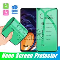 Nano Explosion Proof Film de protecteur d'￩cran de t￩l￩phone en c￩ramique doux pour iPhone 14 Pro Max 14Plus 14pro 13 13pro 12 Mini 11 7 8 6 6s plus xs xr pas de verre tremp￩