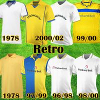 1996 1997 1998 2000 2002 2002ビンテージレトロリーズユナイテッドサッカージャージLUFCクラシックフットボールシャツホームホワイト1978フットボールキットトップス