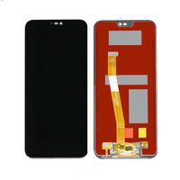 Painéis de tela de exibição LCD para Huawei P20 Lite Nova 3e 5,84 polegadas Ane-LX1 Ane-LX2 Ane-LX3 Assembléia sem peças de substituição de quadro Preto