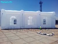 12m Baldachin-Rahmen-Inflation im Freien aufblasbares weißes Zelt für Party / Hochzeit / Ereignis / Show