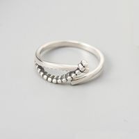 100% Real 925 Sterling Silver Finger Ring För Kvinnor Vintage Justerbar Förlovnings Toe Ringar Fina Party Smycken YMR415