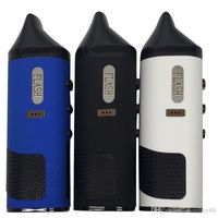 Authentic LVSMoke Flash Starter Kit E sigaretta Dry Herb Vaporizzatore vaporizzatore Penna Vape 1600mAh Camera in ceramica 0-446F Riscaldamento rapido VAPA MODS Nail Kit
