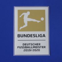 2019-2020 Bundesliga Deutscher Fußballmeister Fußball-Patch Bundesliga-Champion Fußballabzeichen