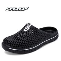 POOLOOP Comfortable Men Pool Sandals Summer Outdoor Beach Sh...