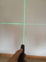 Zielony 532nm Crosshair Latarka Latarka Laserowa Laserowa Latarka Pozycjonowanie Light Marker