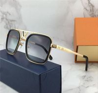 Nouvelle vente populaire Fashion Designer lunettes de soleil de Femmes / Hommes polarisants 0947s Cadre carré plaque supérieure anti-UV400 lentille avec la boîte