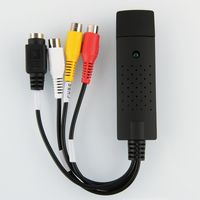 USB-Audio-Video-Capture-Karte Einkanal USB-Sicherungs-Karte Av Signalerfassung Datenerfassungskarte Video-Adapter neu