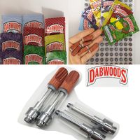 Cheaper Dabwoods Vape Cartridge Atomizers 0. 8ml 1ml Ceramic ...