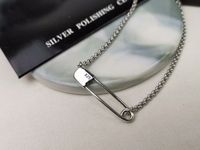 Мода контактный кулон ожерелье цепь Bijoux для мужской и женской тенденции личности панк перекрестный стиль Lovers подарок хип-хоп ювелирных изделий
