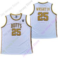 2020 Novo Colorado Buffaloes College Basketball Jersey NCAA 25 McKinley Wright IV Tudo costurado e bordado Homens Juventude Tamanho