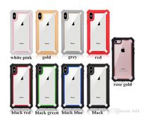 Cell Phone Case Dual Layer TPU + PC Hybrid Shockproof Anti S...