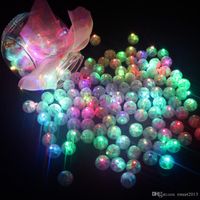 Led Bola Lâmpadas Luzes Balão Mini Bateria operado Flash Piscando Lanternas de Papel Luzes para Lanterna de Natal Decoração de Festa de Casamento