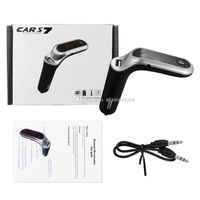 2020 S7 Sem Fio Bluetooth FM Transmissor Kit de Carro Cigarro Louco MP3 Player Música USB Car Carregador Rápido Carregamento Adaptador de Rádio