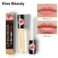 Lip Maximizer Блеск для губ Увлажняющий Повышение Gloss Оттенок Увеличение Эластичность Ремонт 6шт Уход Brighten губ Масло для губ