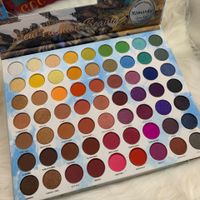 Coco städtisches auge make-up wasserlicht 63 farben matte lidschatten palette frei dhl