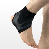 Soporte del tobillo Banda de protección del pie izquierdo elástica High Protect Sports Safety Feet Equipment Running Brace Soporte