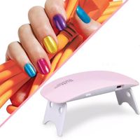 6W Nail Dryer LED UV Lamp Micro USB Gel Varnish Curing Machine For Home Use Nail Art Tools Nail For Lamps
