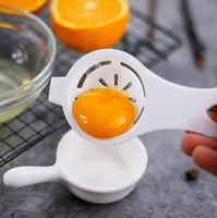 Huevo Blanco Separador Huevo Yolk Separación Procesamiento de huevos Esenciales Gadget Material de grado alimenticio para el hogar Envío gratis