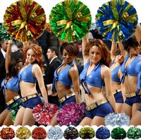 Weihnachtsfeier Pom Poms Cheerleading 120g Jubeling Pompom Metallic Pom Pom Cheerleading Produkte Viele Farben für Ihre Auswahl