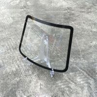 30.5 * 24 cm Miniatura traseira do pára-brisas de vidro para o pára-brisas do pára-brisas de vidro para tonalidade de janelas ou revestimentos cerâmicos de vidro exibindo mo-B4