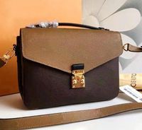Newset clássico Messenger Bag real de couro bolsa de Impressão Flores Totes Lady Bolsa de Ombro Handbag Crossbody Bag