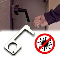 No Touch Open Door Desinfektions Defender Höhenverstelltaste nicht Kontakt Presse Werkzeug Desinfektion Tür Aufzug Handfreier Türöffner