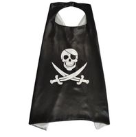 Kind Piraat Cape Cloak Hero-thema presenteert Halloween Jongens Piraat Cosplay Cloaks Dress Up Kids Knight Party Virgelaten Capes Kostuum