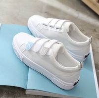 2019 جديدة كلية شبكة تنفس الصيف الكورية المرأة أحذية بيضاء أحذية طالب الأحذية المد كسول
