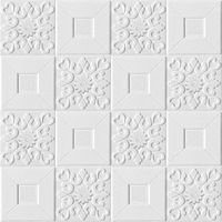 10pcs 3D stereo wall stickers self-adhesive ceiling decorative stickers living room bedroom waterproof wallpaper foam wallpaper
