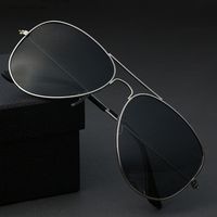Pilotos de moda Óculos de sol para homens homens 58mm Designer espelho Proteção UV Vintage Driving Sun Glasses L041 com estojos online