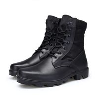 Compre al por mayor Botas Militares Negras Para Hombres de bajo precio \u0026 de  calidad con envío gratuito | Es.DHgate