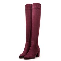 Compre al por mayor Botas Largas De Tacón Bajo de bajo precio \u0026 de calidad  con envío gratuito | Es.DHgate