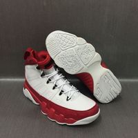 9 palestra rosso bianco nero uomo scarpe da basket scarpe sportive rosse 9s mens atletico sneakers sportivi con scatola