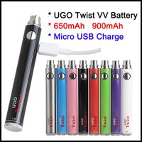 Authentic UGO Twist Vape Pen Cartridge Battery with eGo VV U...