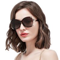luxury- Fashion Oversized Butterfly Sunglasses Women UV400 Brand Designer Big Frame Oval Sun glasses For Women oculos de sol UV400