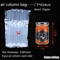 Gonfiabile Air Dunnage Bag (Dia.7 * H14cm) Colonna cuscino d'aria (3 cm) Proteggi il tuo prodotto Merci fragili